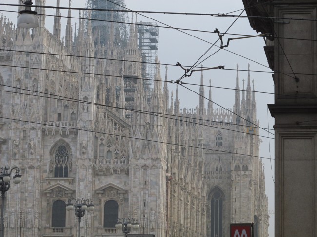 rénovation flèches cathédrale milan