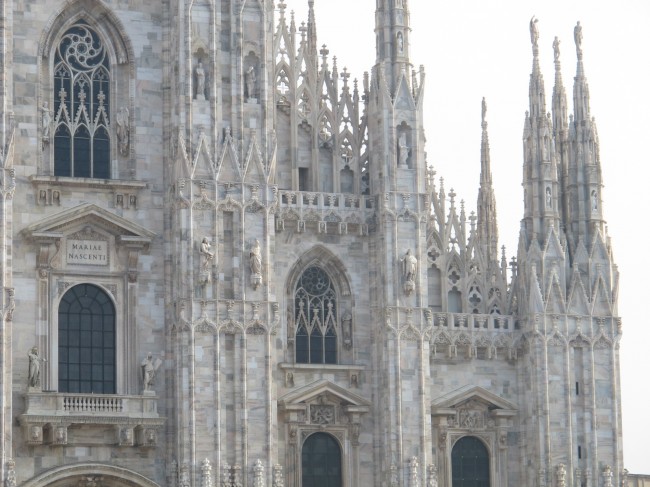cathédrale milan marbre