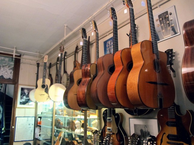 guitares luthier galerie vero dodat paris