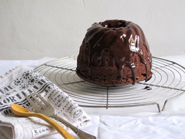 bundt cake chocolat chataigne