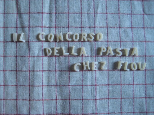 Pasta concours 2011, vos participations!