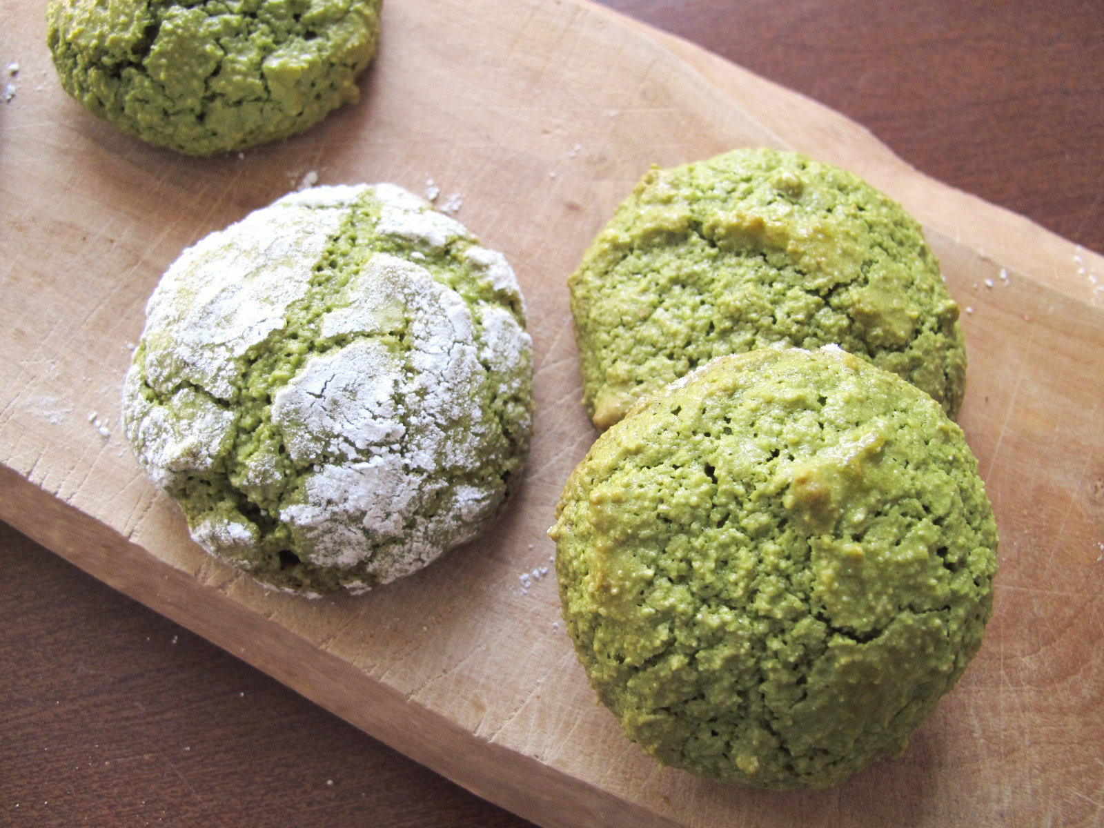amaretti thé matcha | completementflou