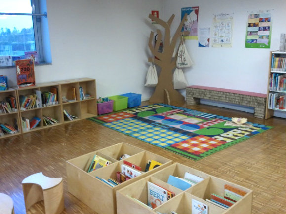 bibliothèque milan enfants